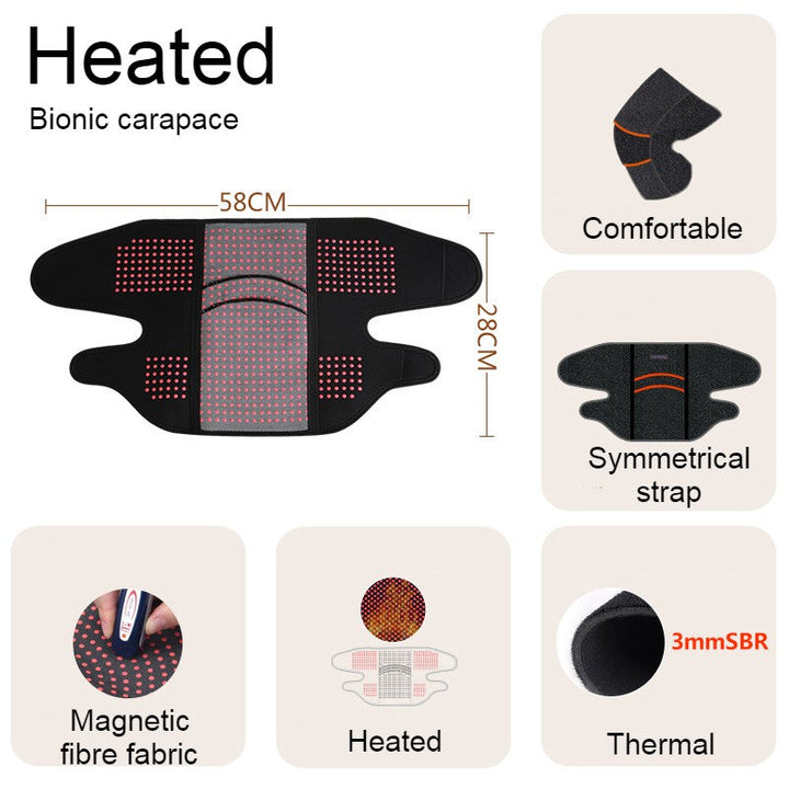 Heat Hollow™ Thermal Knee Warmers with Fleece Lining and Shell Design