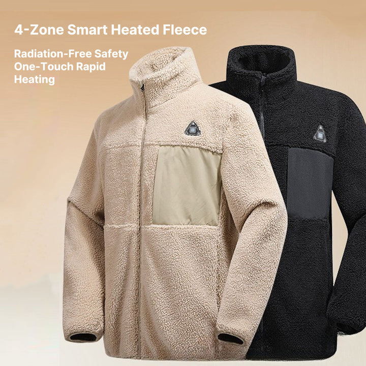 Heat Hollow™ Heated Fleece Jacket with 4-Zone Warmth