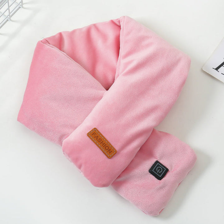 Heated adjustable scarf