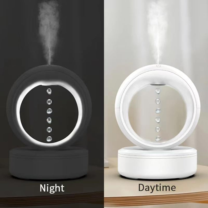 Anti Gravity Humidifier With Mute Countercurrent Water Drops