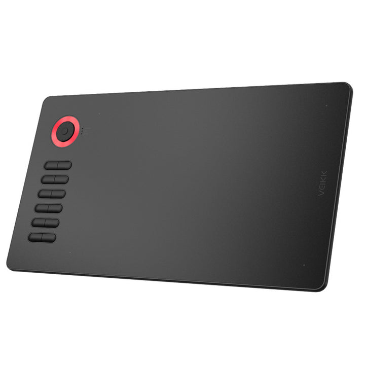 Graphics drawing tablet with stylus and pen stand