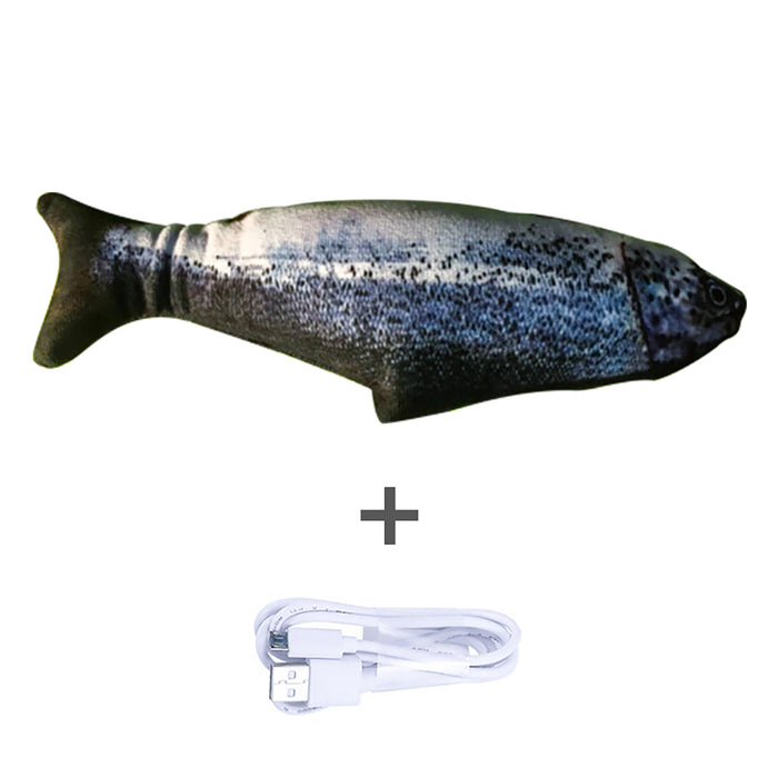 Heat Hollow Flopping fish cat toy that wiggles at a touch