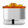 USB Volcano Air Humidifier 300ml, Ultrasonic Mist Maker With LED