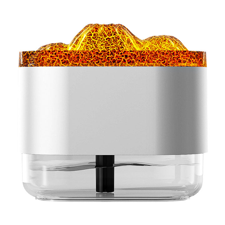 USB Volcano Air Humidifier 300ml, Ultrasonic Mist Maker With LED