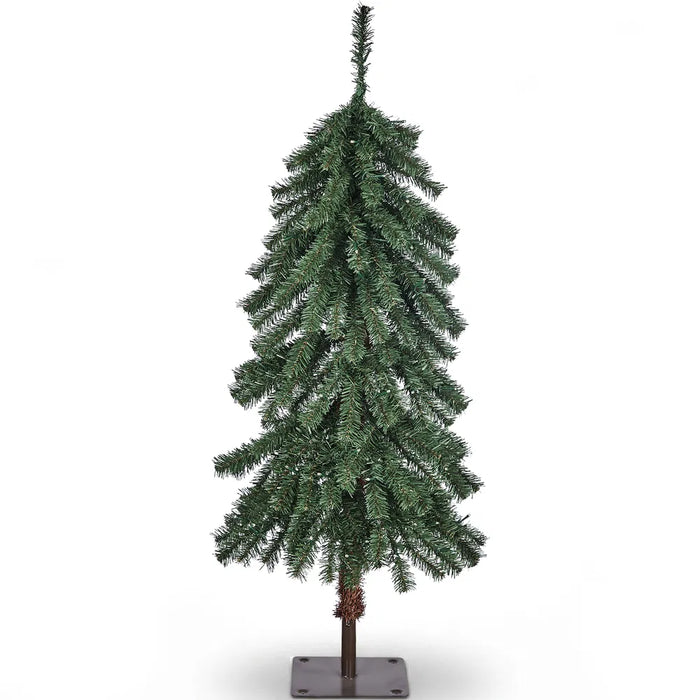 Heat Hollow 4ft Pre-Lit Cedar Christmas Tree with Battery Lights