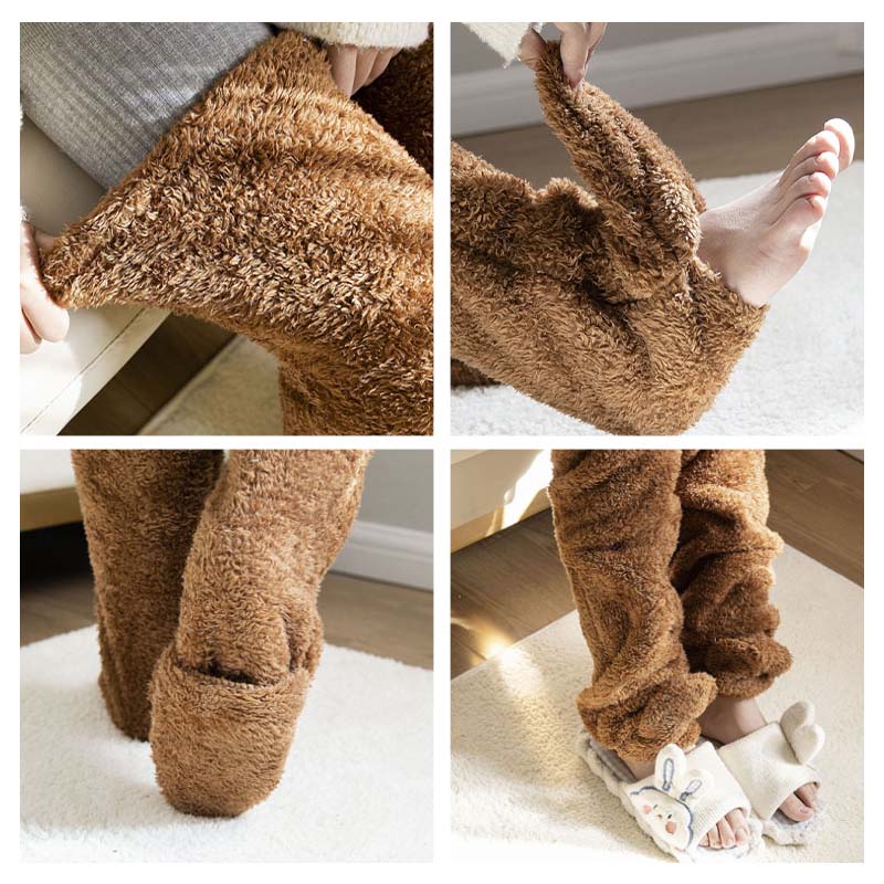 Thermal Knee Warmer Socks with Breathable, Snug Fit