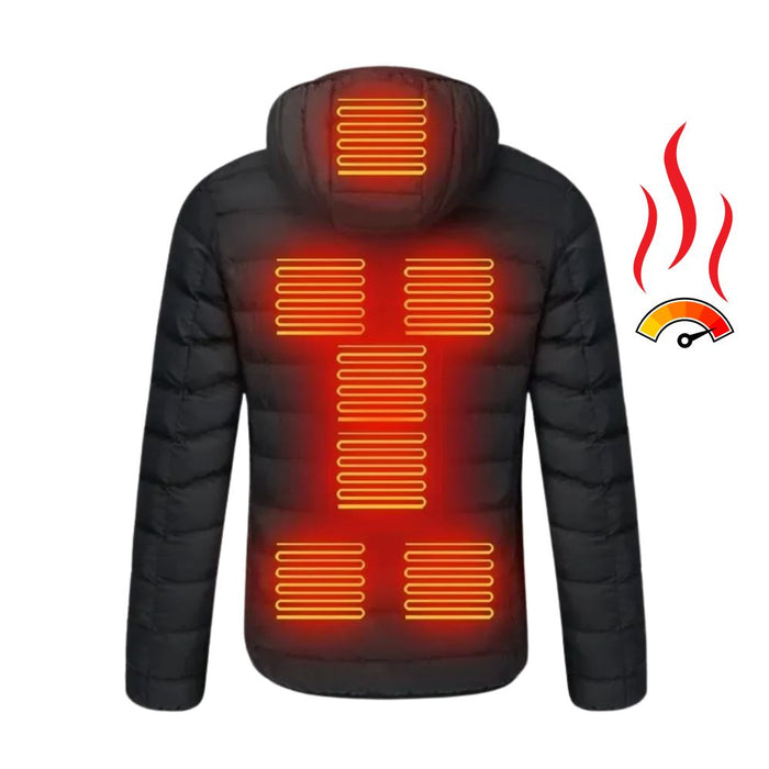 Heat Hollow™ Heated Jacket with 10 Zones and Rechargeable Battery