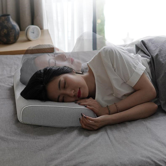 Heat Hollow Memory foam pillow with adjustable height insert