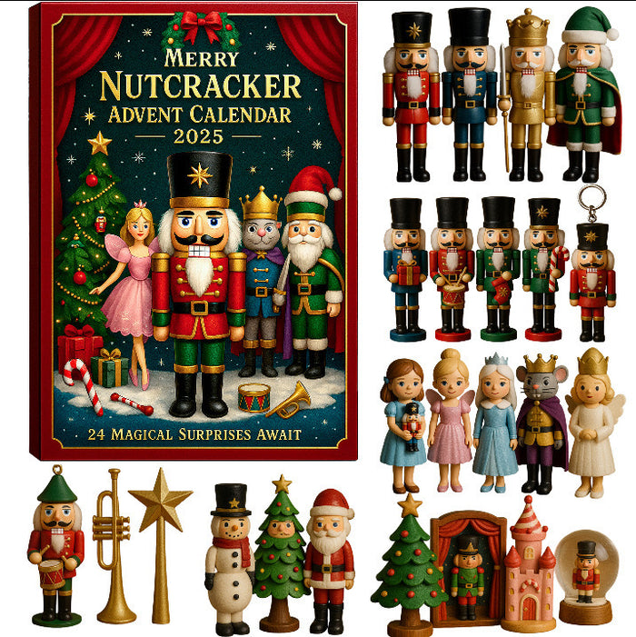 Heat Hollow Advent Calendar with 24 Acrylic Hanging Ornaments