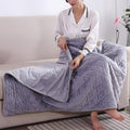 Heat Hollow™ USB Heated Blanket with Power Bank Pocket
