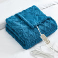 Electric heated mattress pad in soft velvet, from small to double