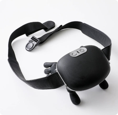Cordless neck and shoulder kneading massager