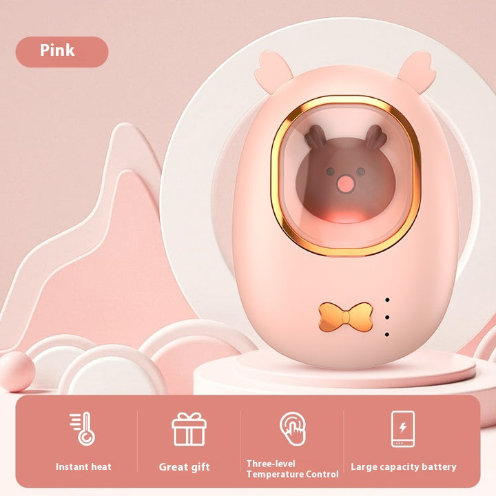 Rechargeable Pocket Hand Warmer, Compact Portable Heater
