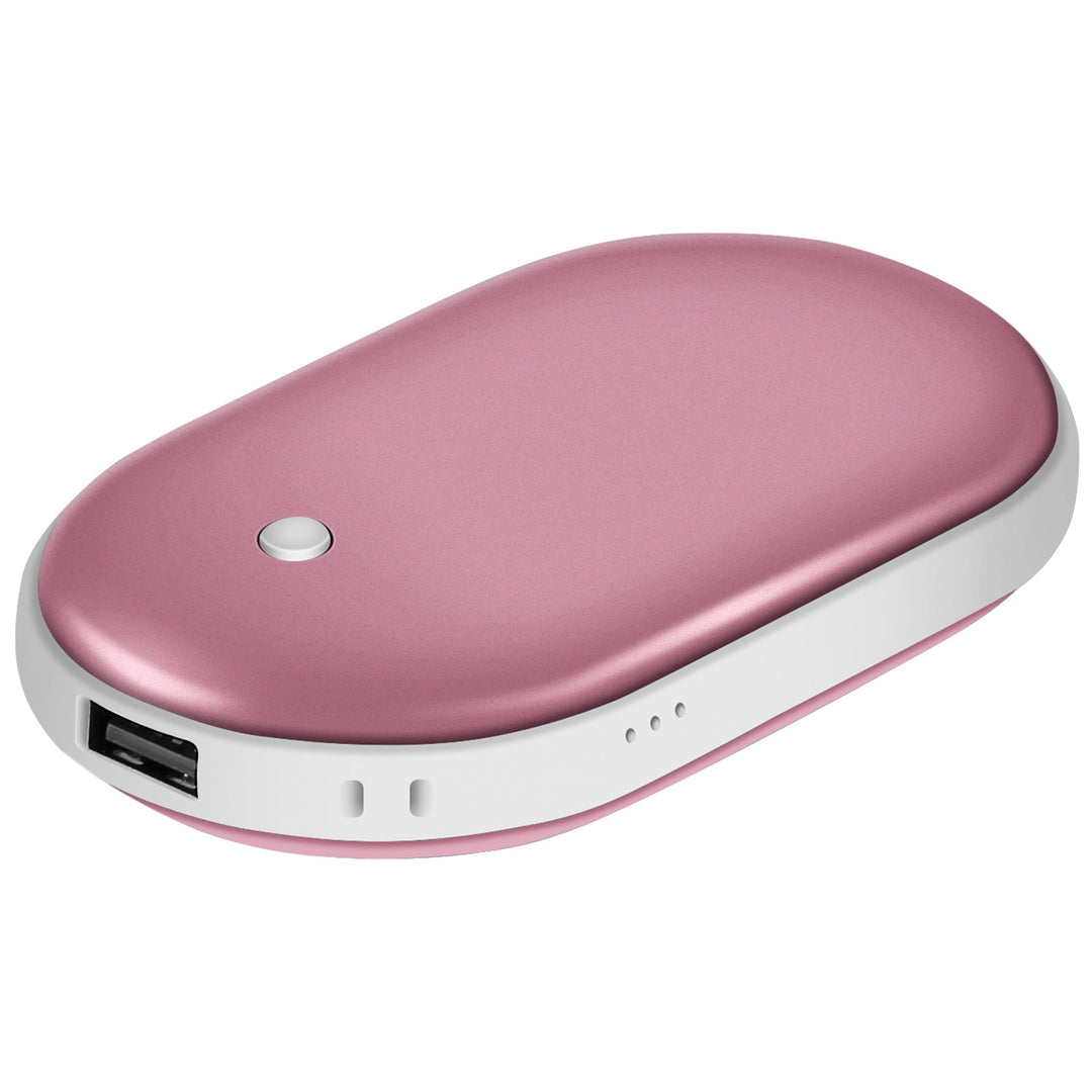 2 In 1 Hand Warmer And 5000mAh Power Bank, Double-Sided Heat
