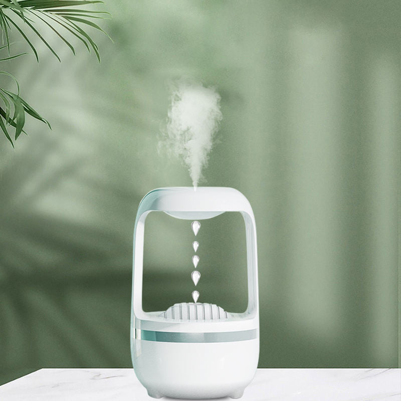 Anti Gravity Water Drop Humidifier 500ml For Office And Bedroom