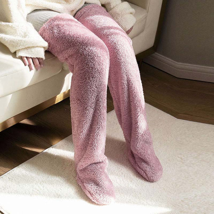 Thermal Knee Warmer Socks with Breathable, Snug Fit