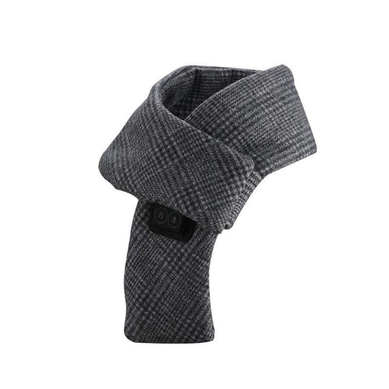 Heated adjustable scarf