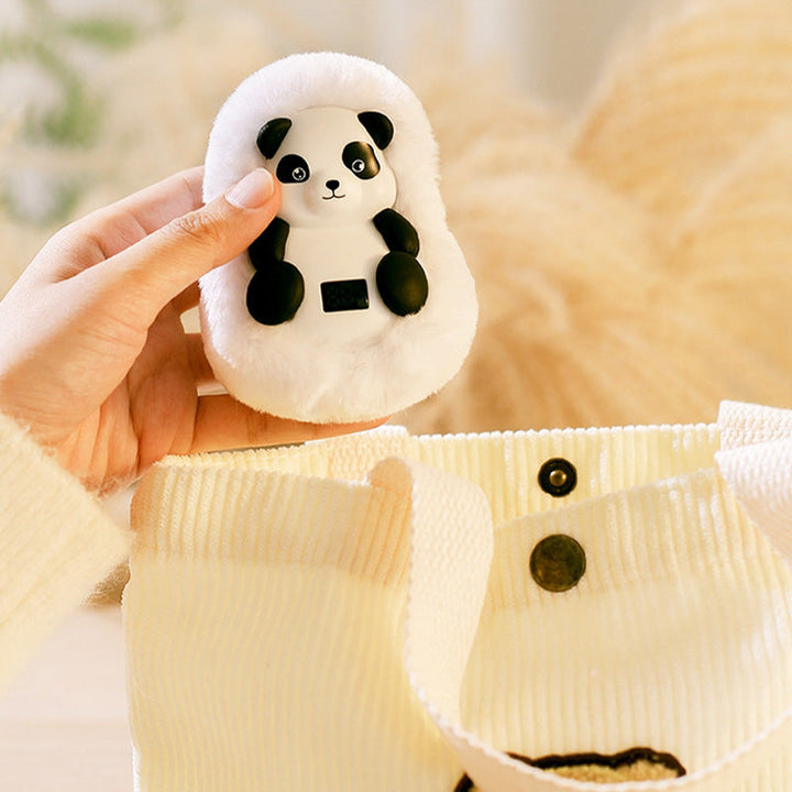 Plush Rechargeable Hand Warmer in Cute Animal Design – Heat Hollow