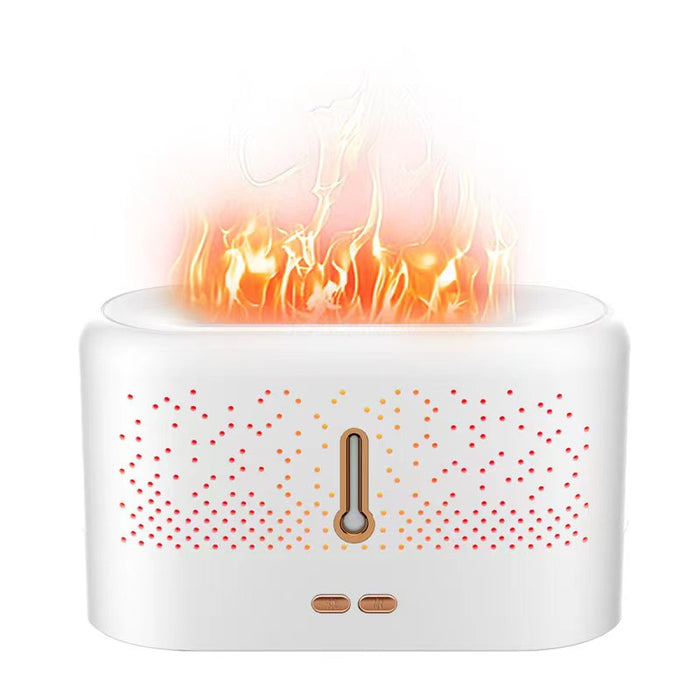 Heat Hollow White Flame Aroma Diffuser with 200 ml Tank