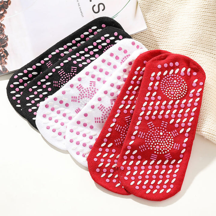 Self-Warming Tourmaline Acupressure Socks, 2 Pairs