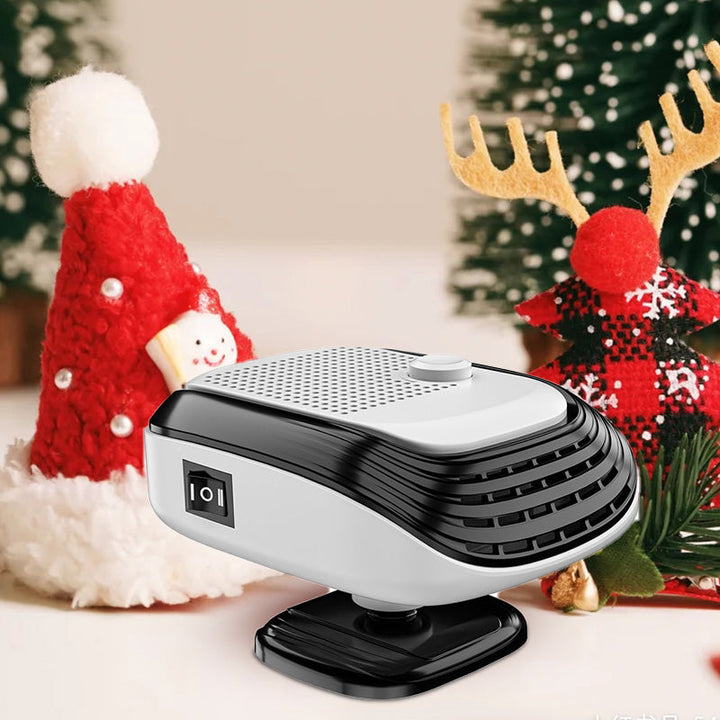 Heat Hollow™ Compact Car Heater with Adjustable Heat and 360° Swivel
