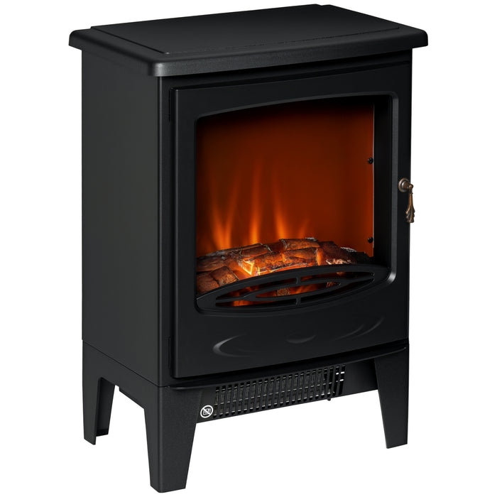 Heat Hollow Electric Stove Fire 1800W with Tempered Glass Front