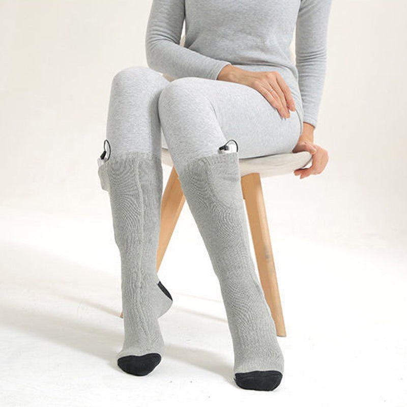 Rechargeable Heated Socks with Up to 8 Hours of Adjustable Warmth