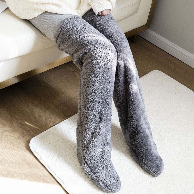Thermal Knee Warmer Socks with Breathable, Snug Fit