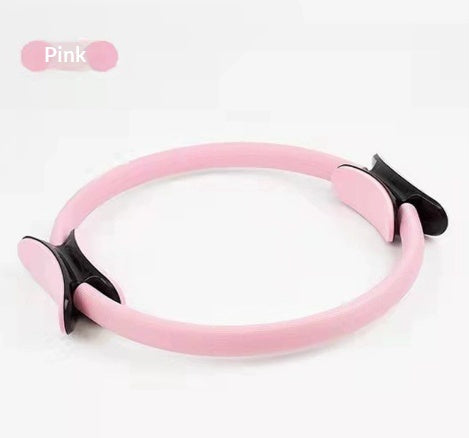 Pilates ring with padded handles