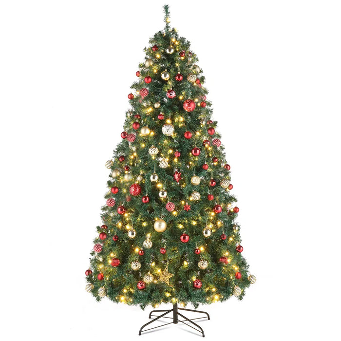 Heat Hollow 10ft Pre-Lit Christmas Tree with 1200 LEDs and Remote