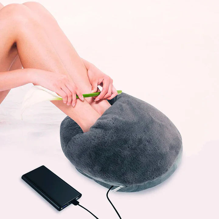 Heat Hollow™ XL Electric Foot Warmer with Washable Lining