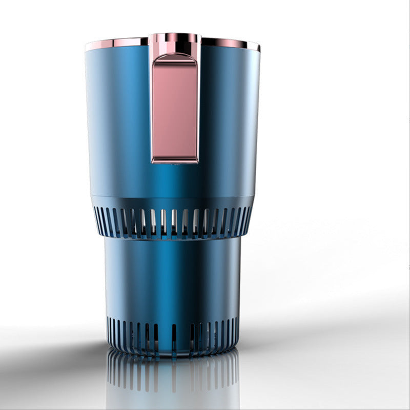 Car Cup Cooler and Warmer 2-in-1 | Cools to 0°C, heats up to 60°C | DC12V connection for car and home with cigarette lighter