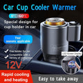 Heat Hollow™ 2-in-1 Car Cup Cooler and Warmer With 12V Plug