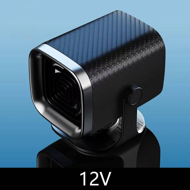 Car Heater Windscreen De-Icer 12V/24V | Ceramic Fast Heating 120W/150W | 360° Rotatable for Clear Windscreen Visibility