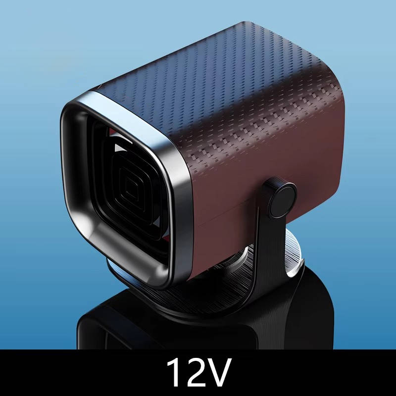 Car Heater Demister 12V/24V | Ceramic Quick Heater 120W/150W | 360° Rotatable for Clear View on Windscreen