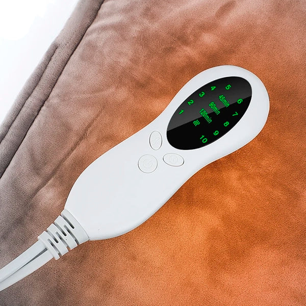Neck &amp; Back Heating Pad with 10 Heat Settings – Heat Hollow