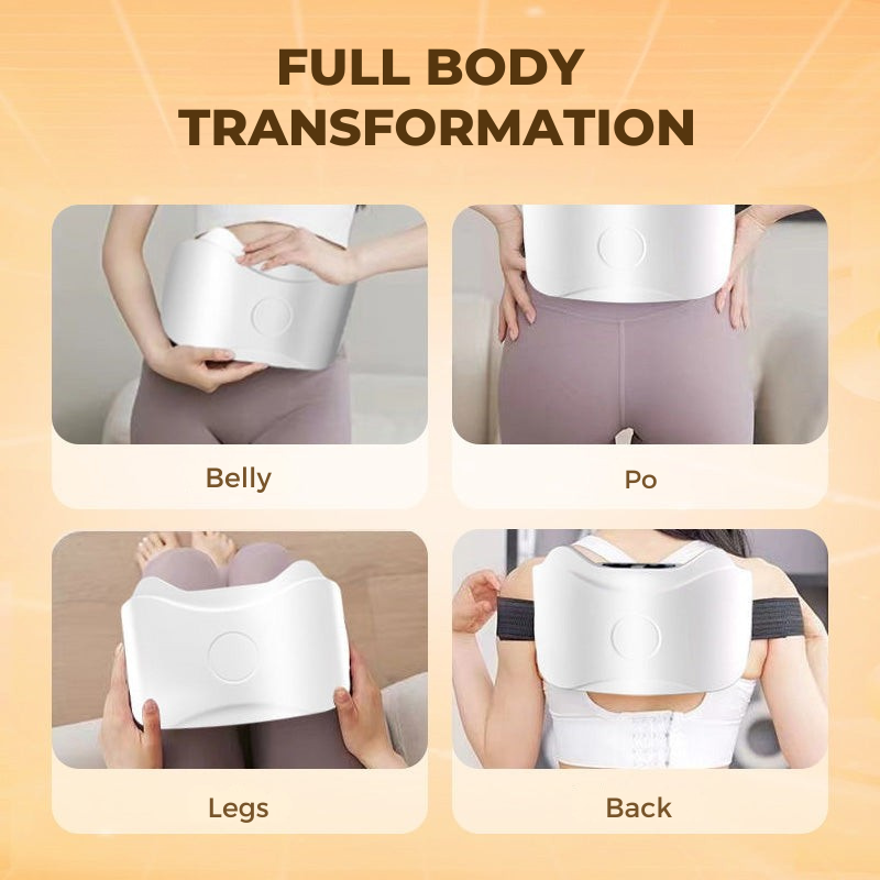 Belly Massager | Massage Device with Heat and Vibration | Promotes Digestion | CoreVibe