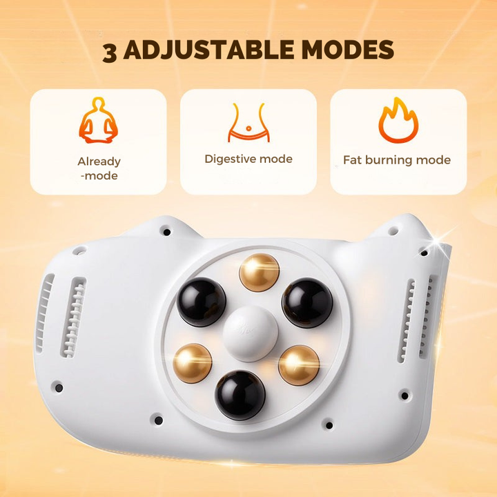 Belly Massager | Massage Device with Heat and Vibration | Promotes Digestion | CoreVibe