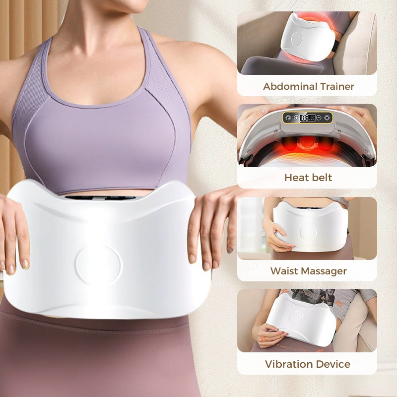 Belly Massager | Massage Device with Heat and Vibration | Promotes Digestion | CoreVibe