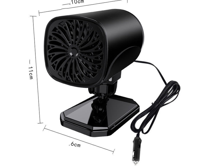 Heat Hollow Portable Car Heater and Windscreen Defroster Fan