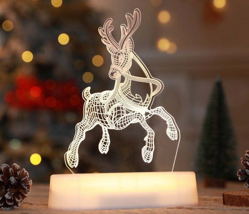 3D acrylic Christmas night light