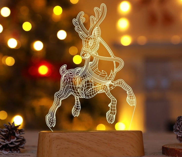 3D acrylic Christmas night light
