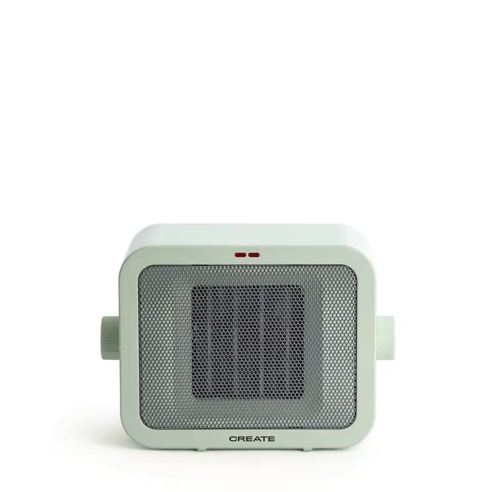 Portable Ceramic Space Heater 1500W with Overheat Safety Protection