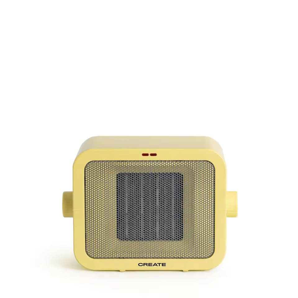 Portable Ceramic Space Heater 1500W with Overheat Safety Protection