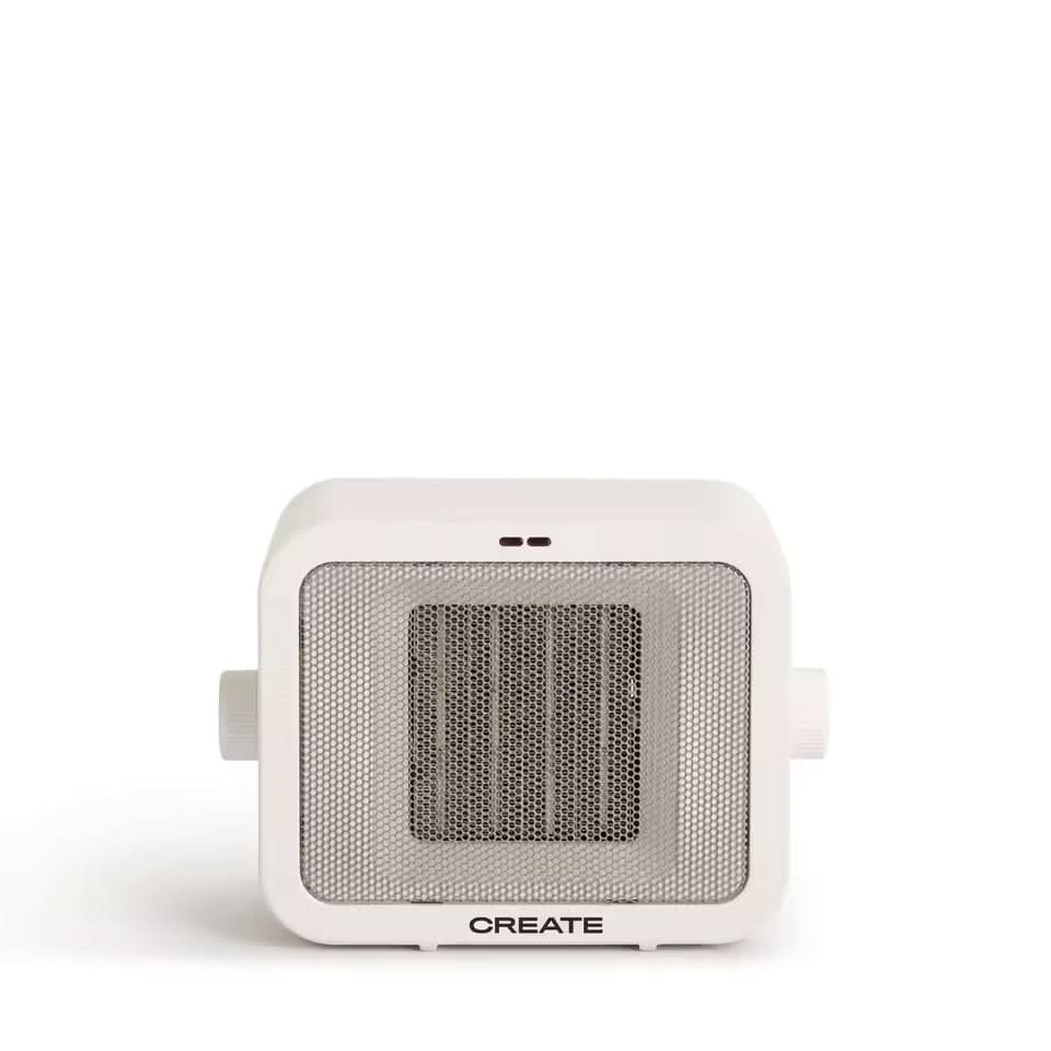 Portable Ceramic Space Heater 1500W with Overheat Safety Protection
