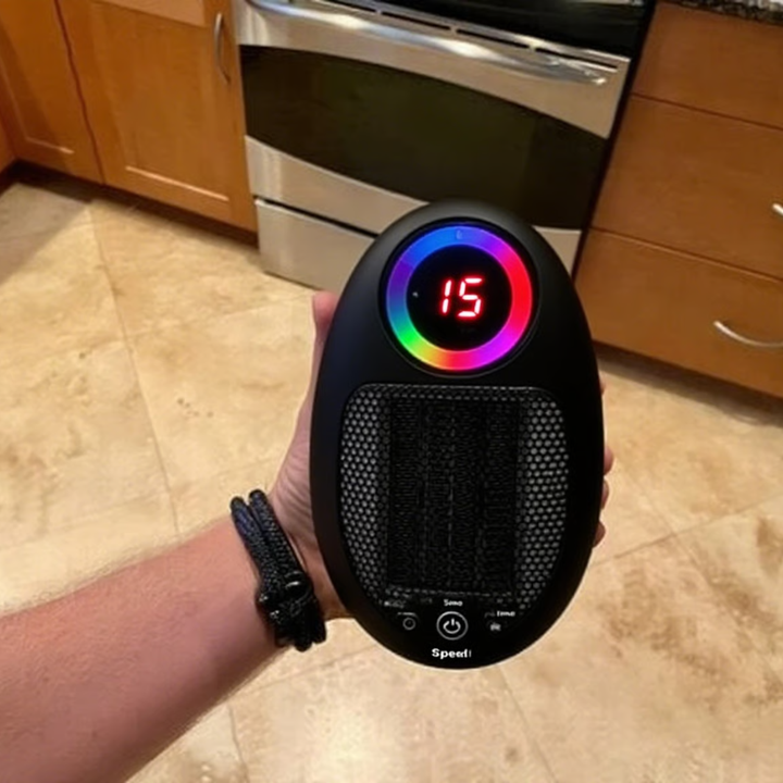 EcoComfort | Portable Electric Heater with Adjustable Thermostat