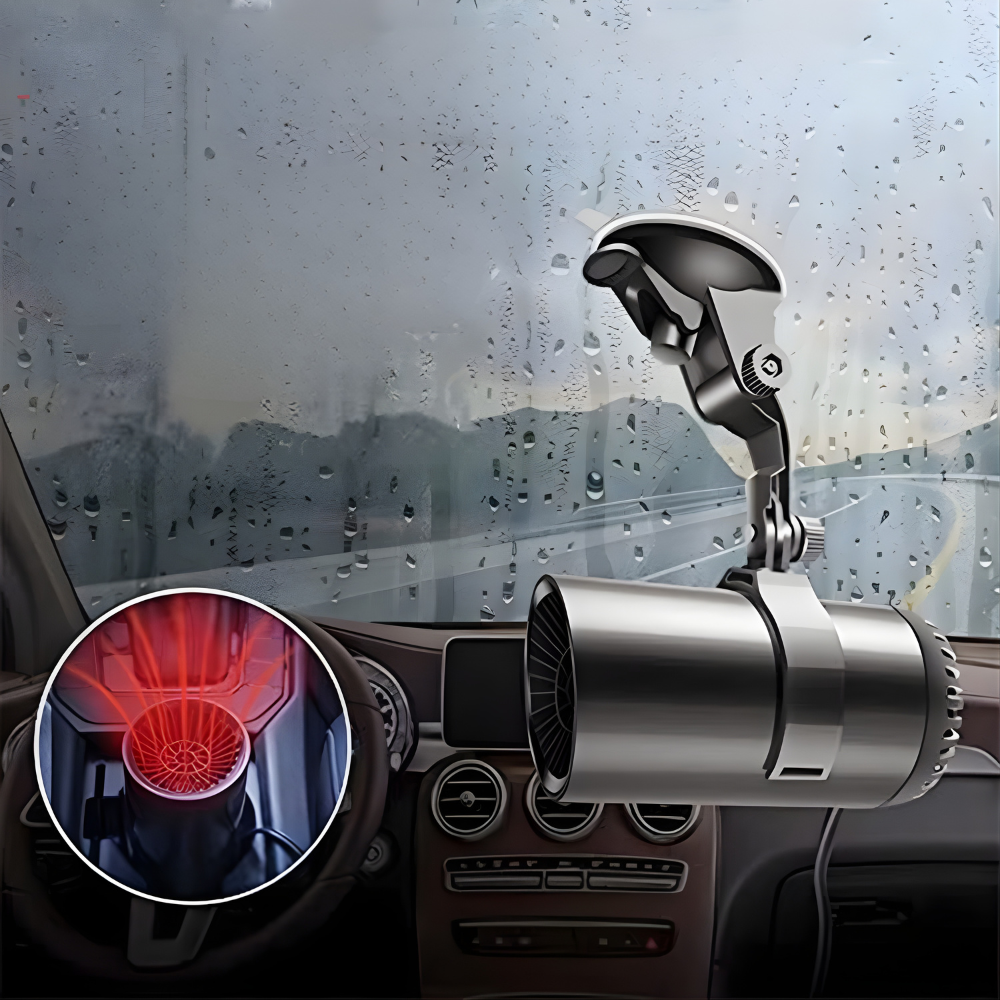 Electric Space Heater Portable 12V Car Defroster Fan Heater