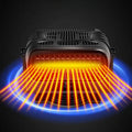 Heat Hollow™ Portable 12V Car Heater and Cooling Fan with 360° Bracket