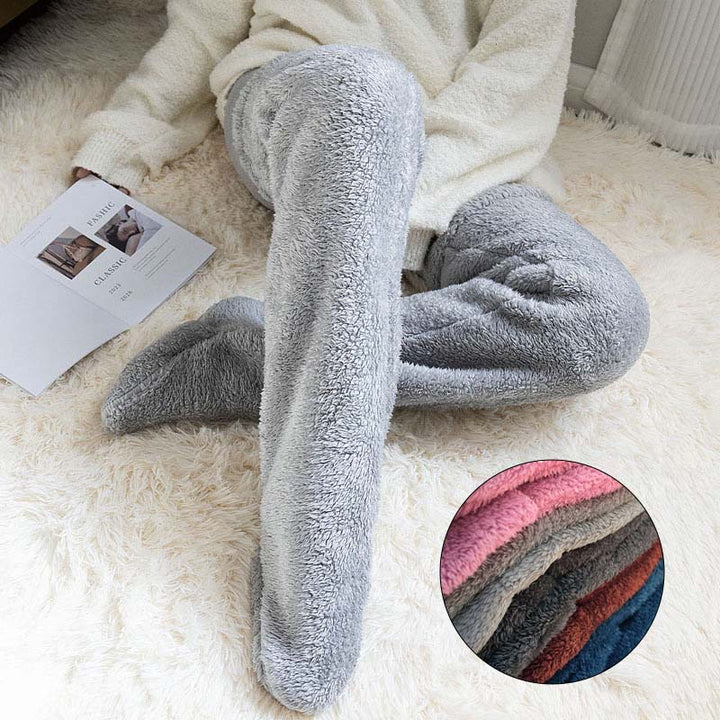Thermal Knee Warmer Socks with Breathable, Snug Fit