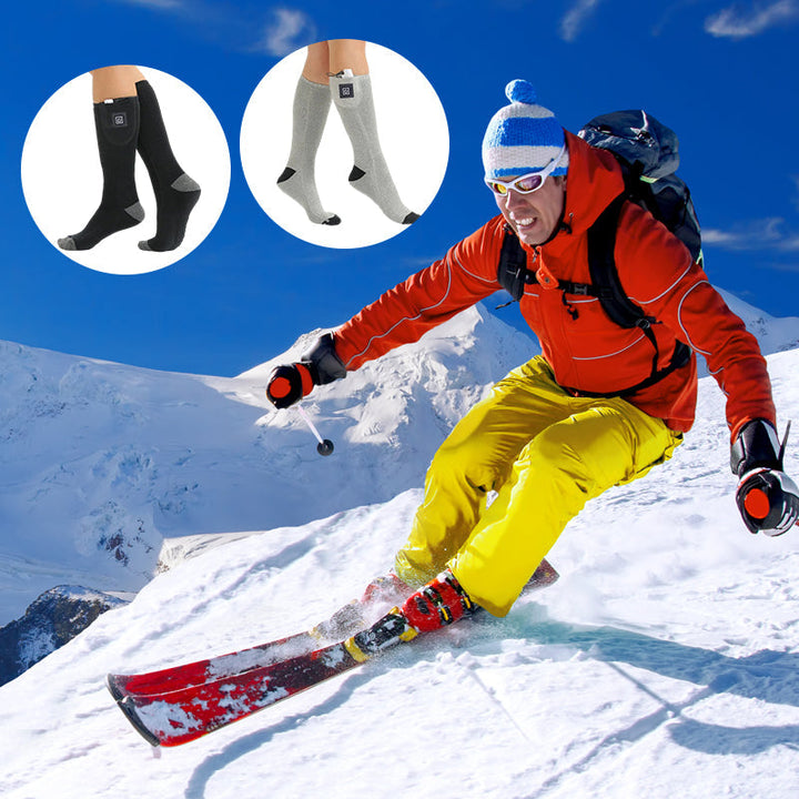 Rechargeable Heated Socks with Up to 8 Hours of Adjustable Warmth